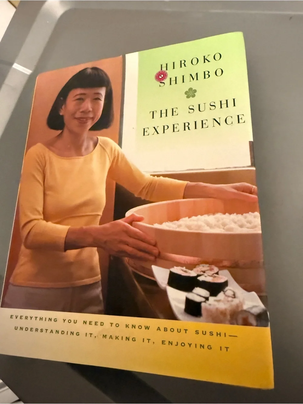 The Sushi Experience - Yellow Cover Cookbook hiroko shimbo